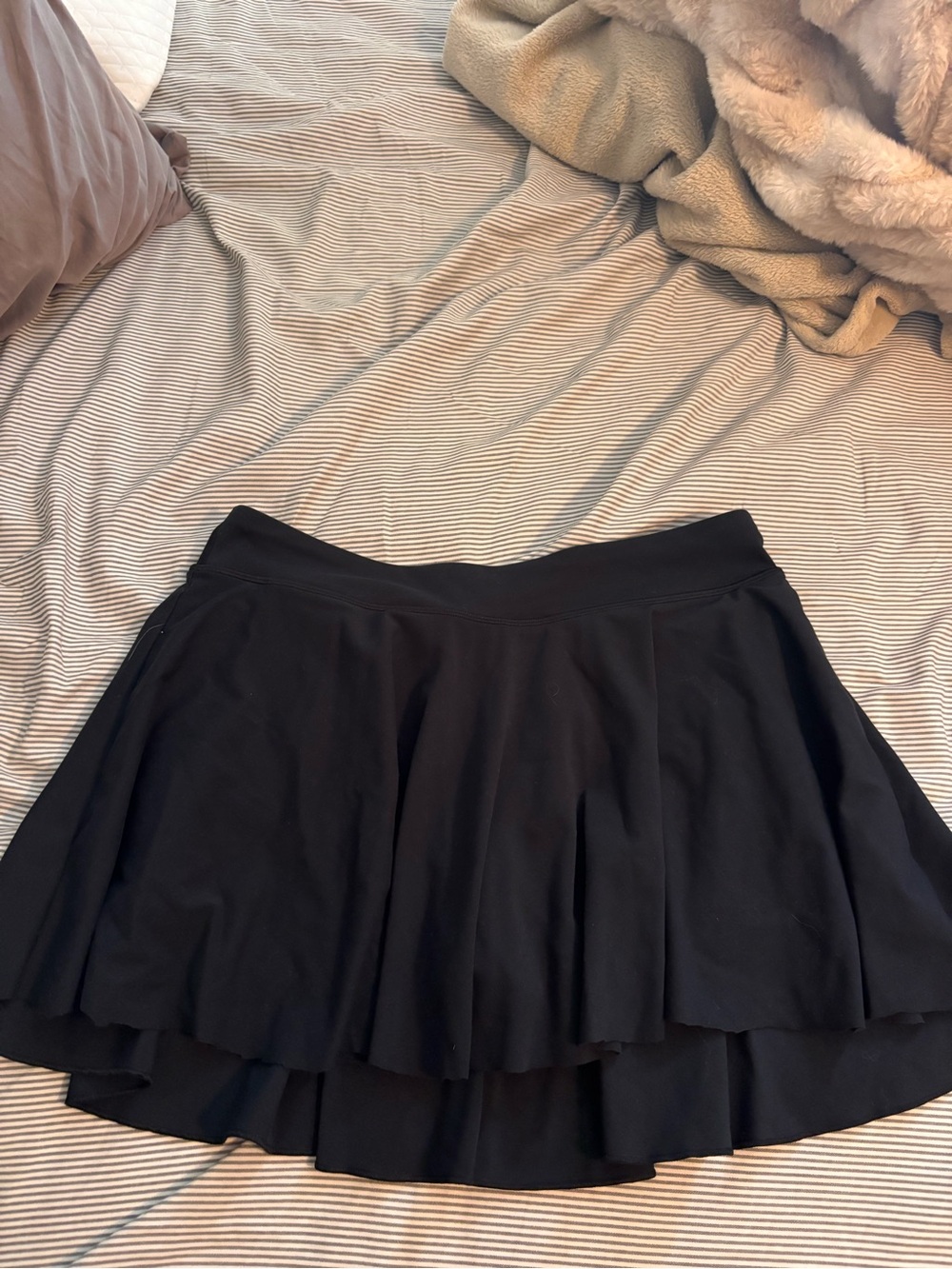 Under Armour Black Layered Skater Skirt